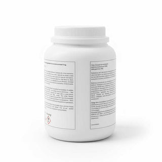 Chlor Granulat Schnelllöslich 1kg Rückseite - Anwendungshinweise und Sicherheitsinformationen