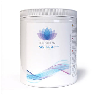 Flasche Lotus Clean Filter Wash – Reinigt Whirlpool-Filter tiefenwirksam: entfernt Schmutz, Fette, Kalk und Biofilm für bessere Filterleistung und klares Wasser