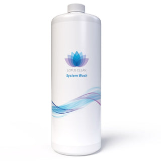 Flasche Lotus Clean System Wash – entfernt Biofilm, Kalk, Fett und Ölablagerungen aus Whirlpool-Rohren für sauberes und hygienisches Wasser