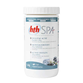 hth SPA Aktivsauerstoff-Tabletten - 1,2kg - Wasserpflege ohne Chlor