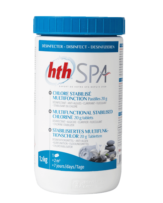 hth Spa Chlor Multifunktion Tabletten 20g
